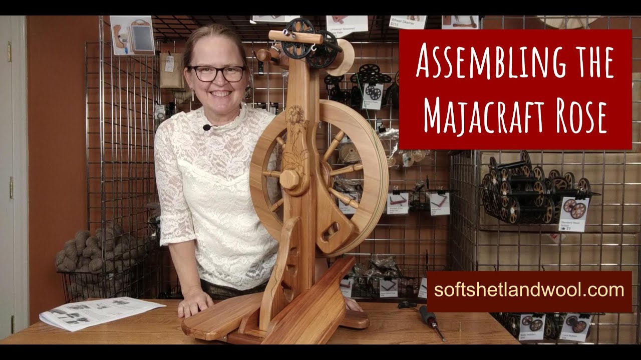 Сборка прялки Majacraft Rose