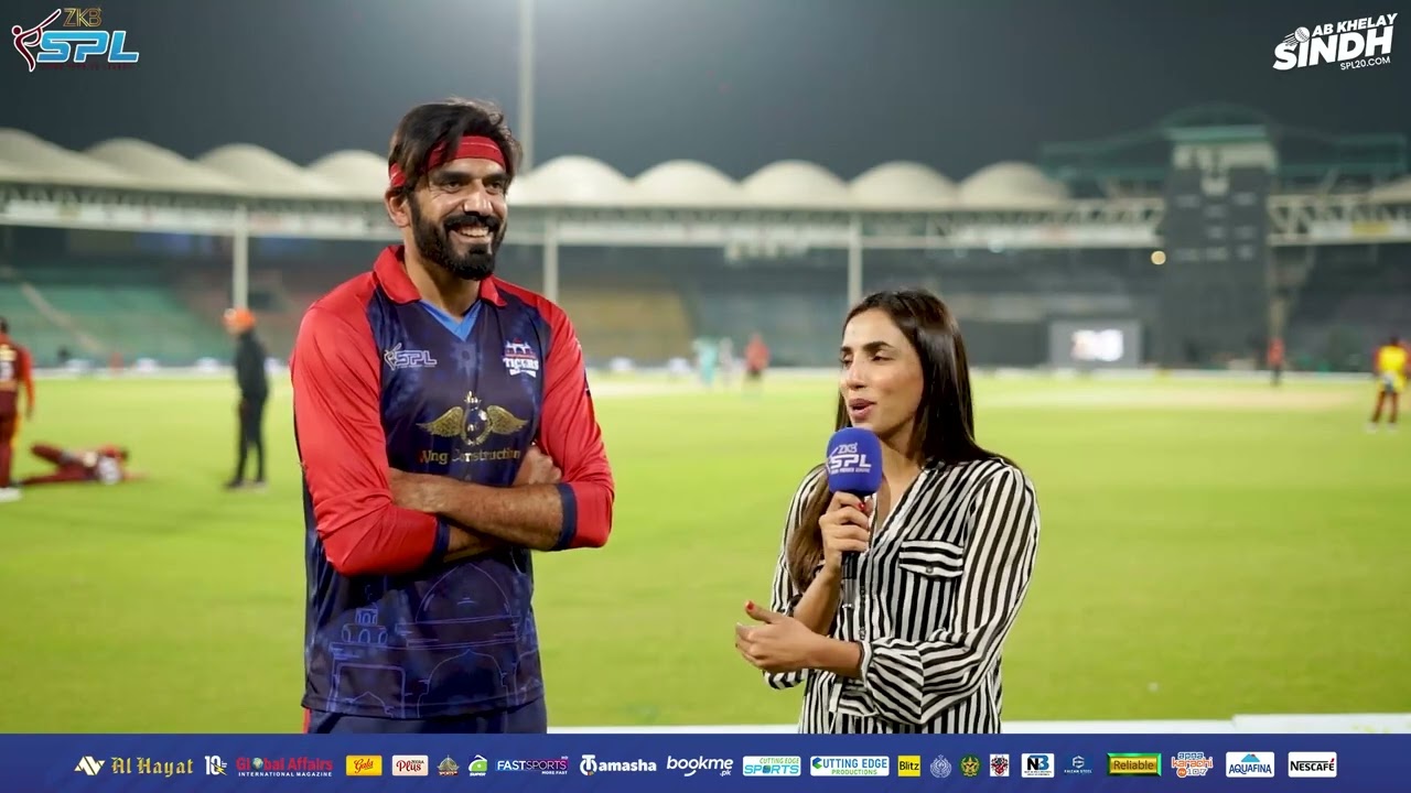 Usman Tariq Interview | Qualifier 1 | SPL