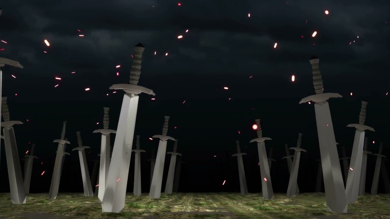 1 hour relaxing sword fight (medieval war sounds)