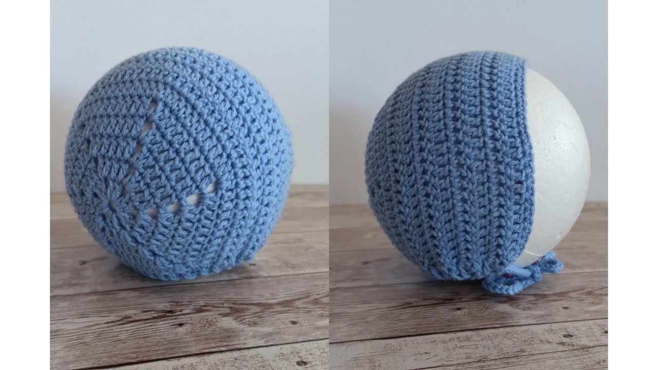 Capota o #gorro de bebé a #crochet #tutorialcrochet  #croche #crochê #crocheting #ganchillo