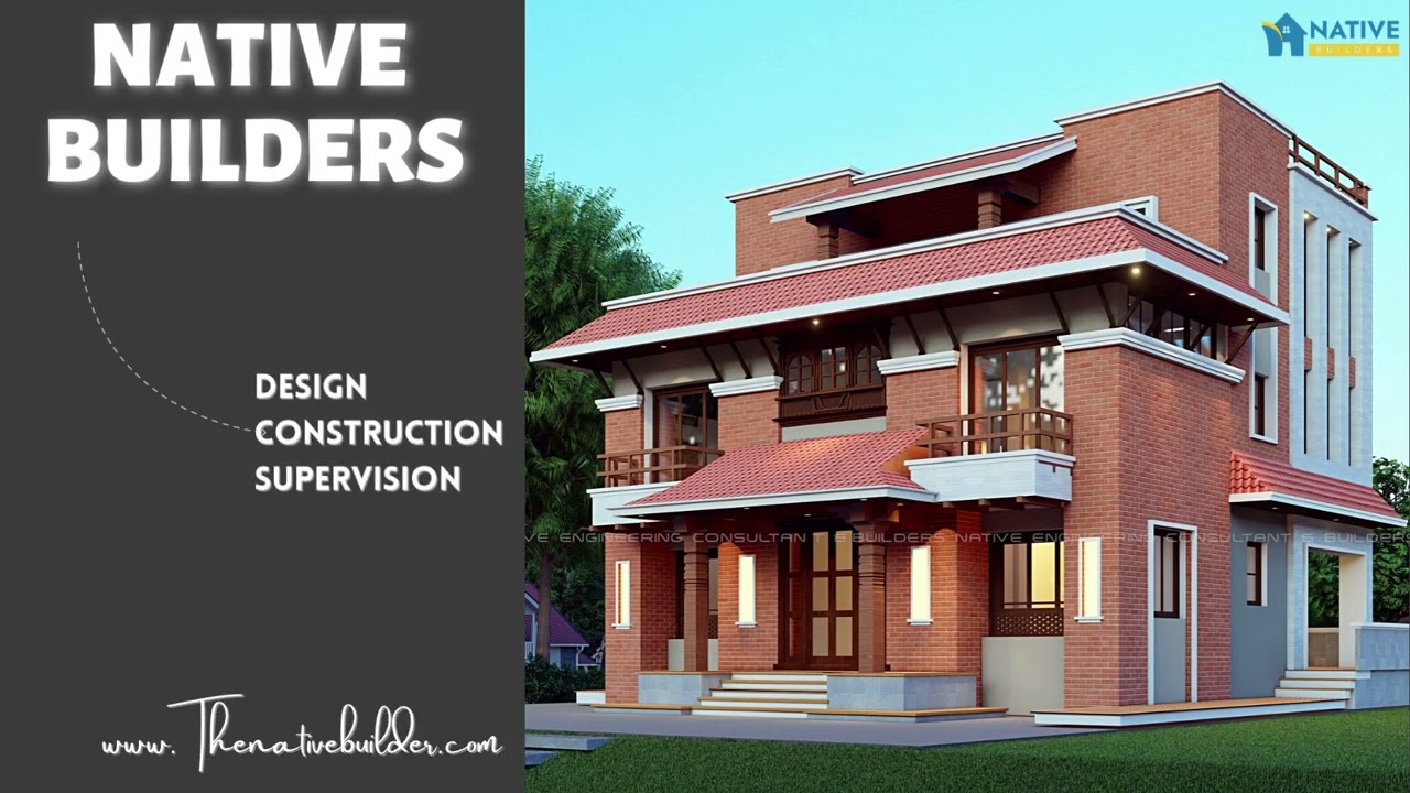 Traditional Nepali Residential Bungalow Home Design At Budhanilkantha