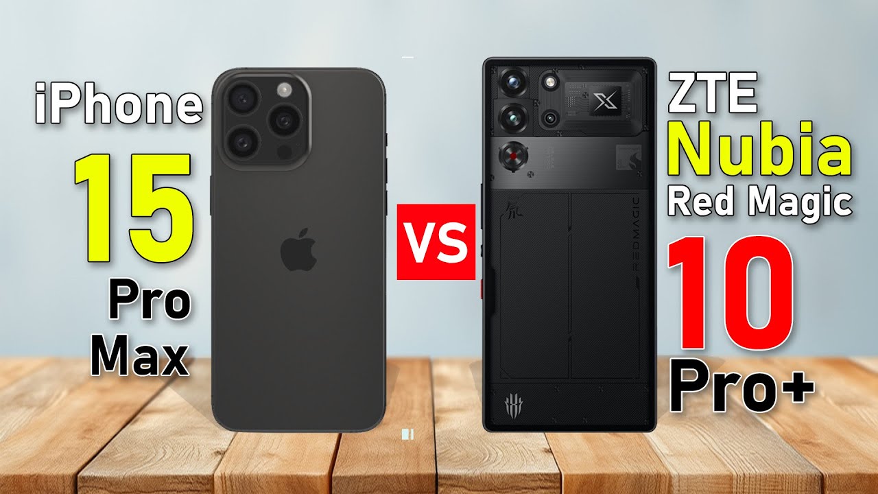 iPhone 15 Pro Max VS Nubia red Magic 10 Pro+