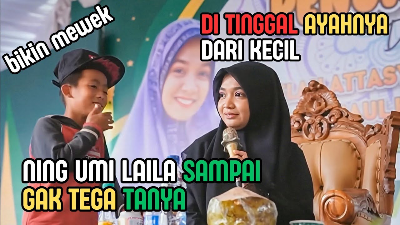 NING UMI LAILA SAMPAI GAK TEGA NANYA BOCAH INI 🥹