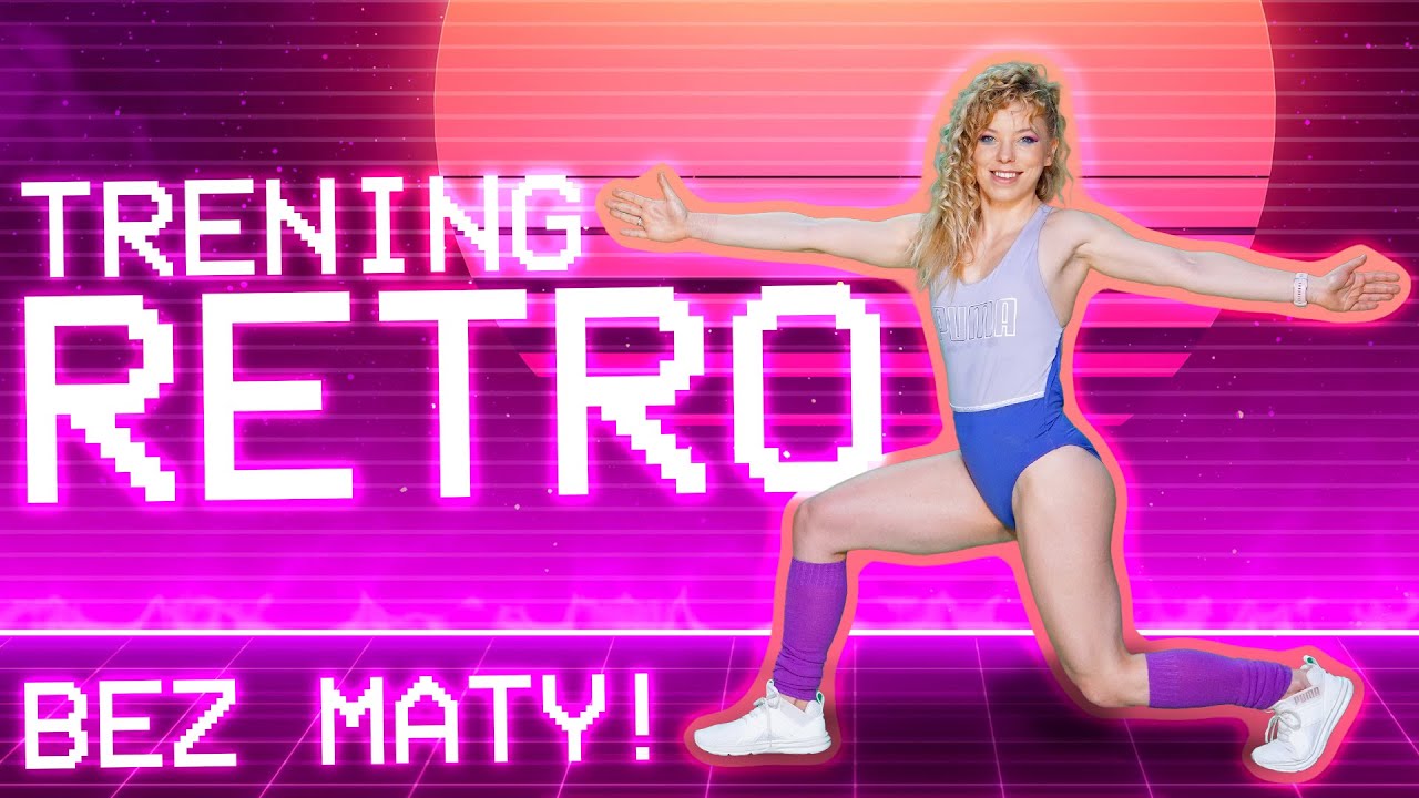 SPECJAL NA 200 K: RETRO TRENING!| TRENING BEZ MATY, NA STOJĄCO, BEZ PODPORÓW| Codziennie Fit
