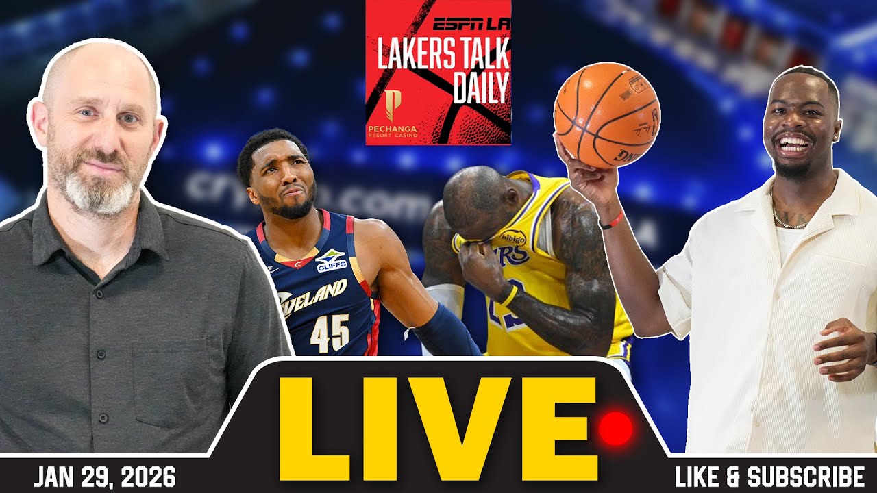 Andy Kamenetzky Joins! LA smacked by CLE | LeBron's Future | Trade Scenarios - Lakers Talk Daily 🏀