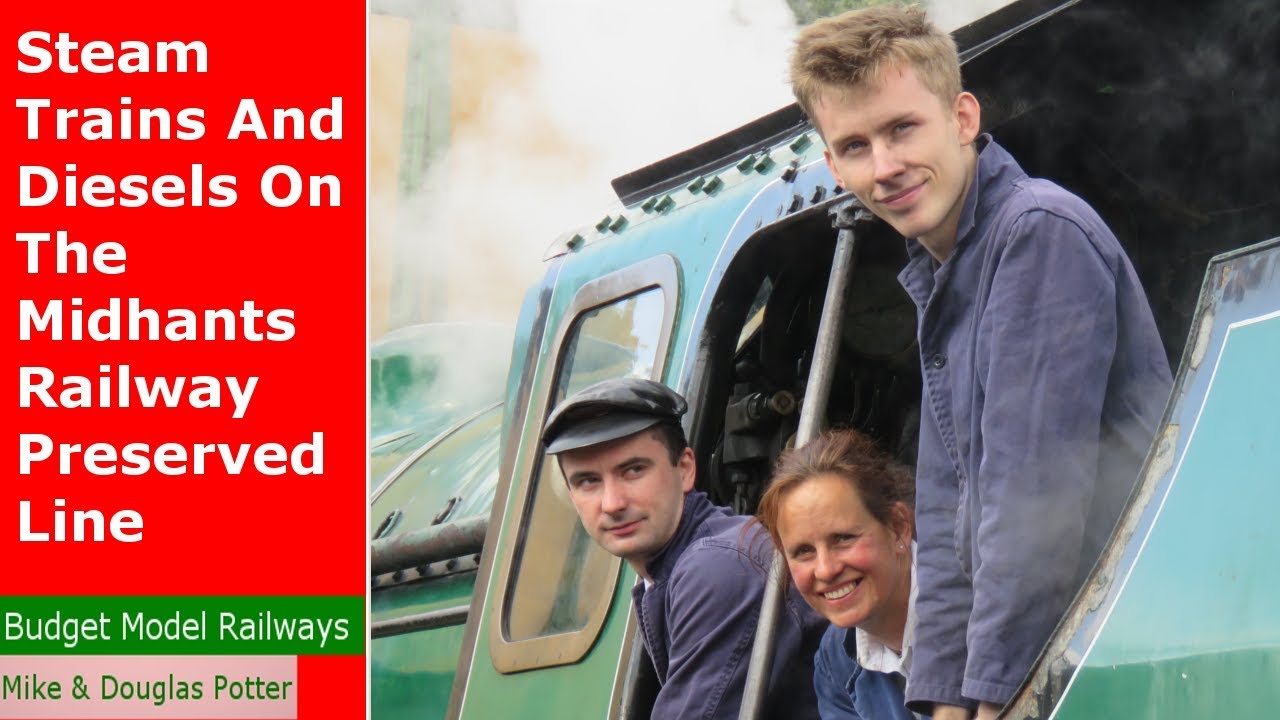 Steam Trains And Diesels On The Mid Hants Railway Preserved Line - ft. Class 9f, Class 33 & more
