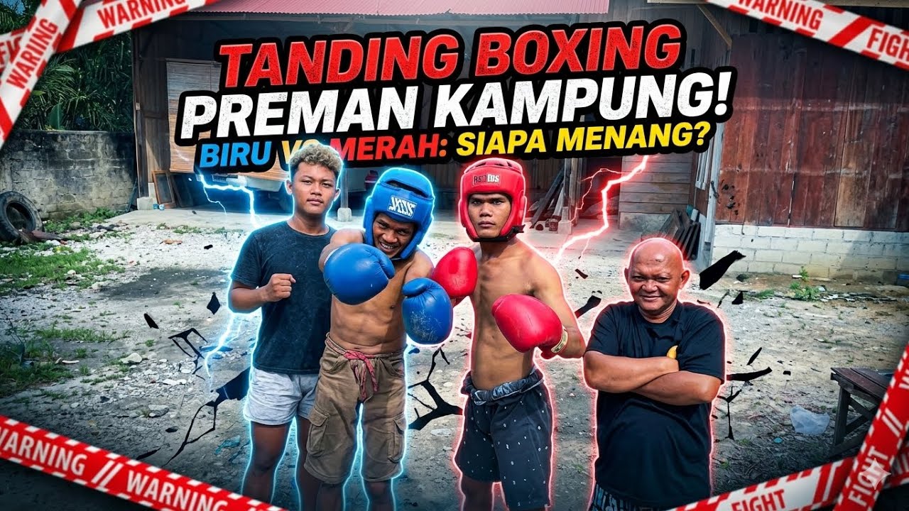 Iwan Dan Wak Miskun Tanding Tinju!