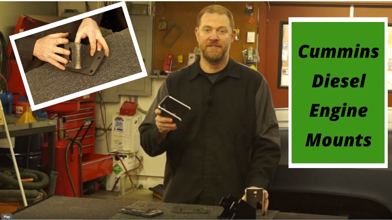Our DIY Cummins Motor Mounts for Diesel Swaps