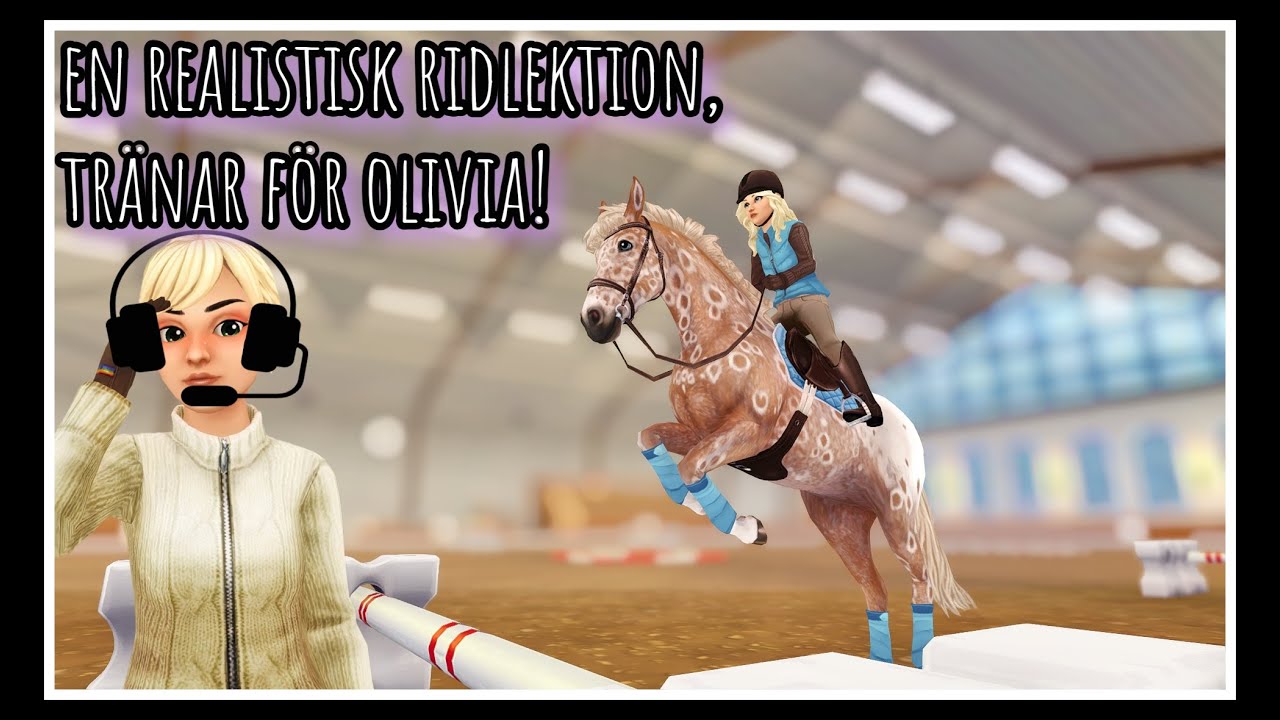 Tränar för Olivia, hon skäller på mig!