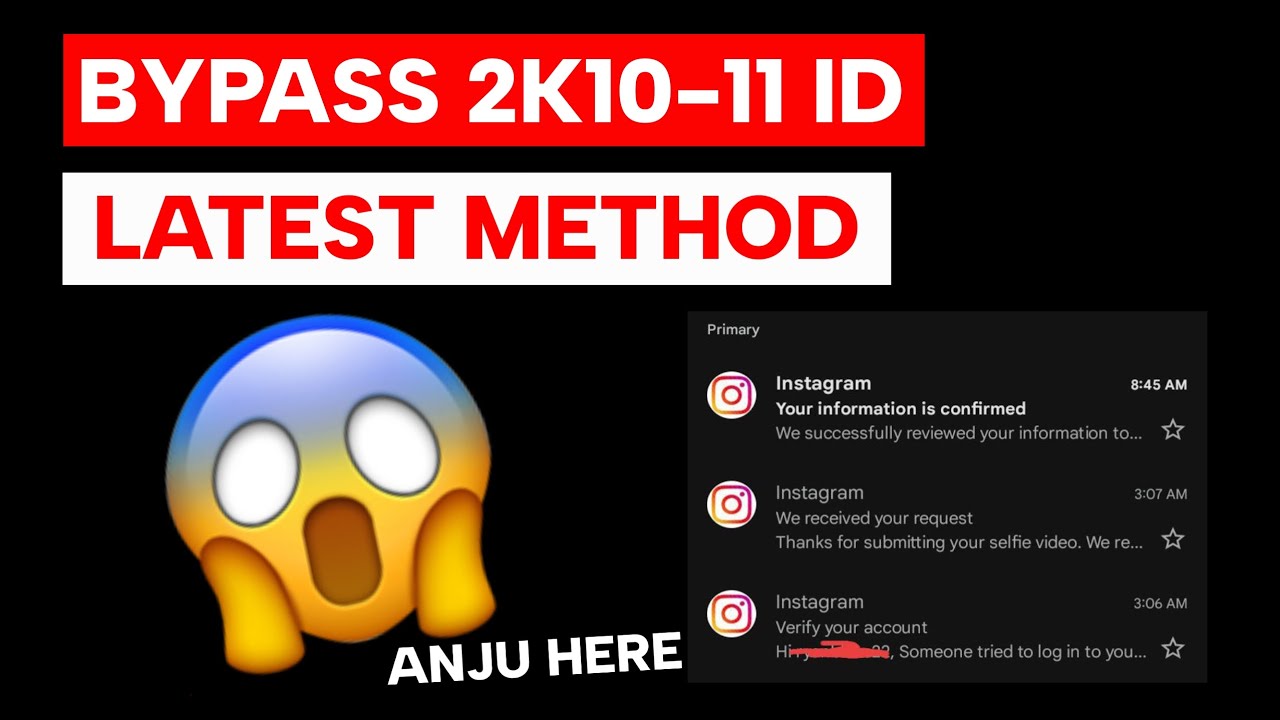 How to Bypass 2k10-2k11 😱 Latest Working Method by ANUJ HERE