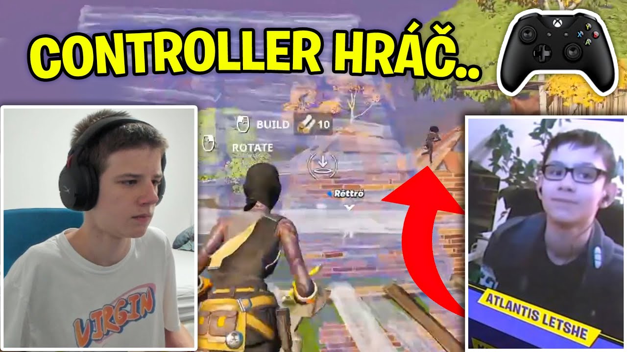 BOOSTBEND VS CONTROLLER HR&Aacute;Č VE FORTNITE ?? 😳