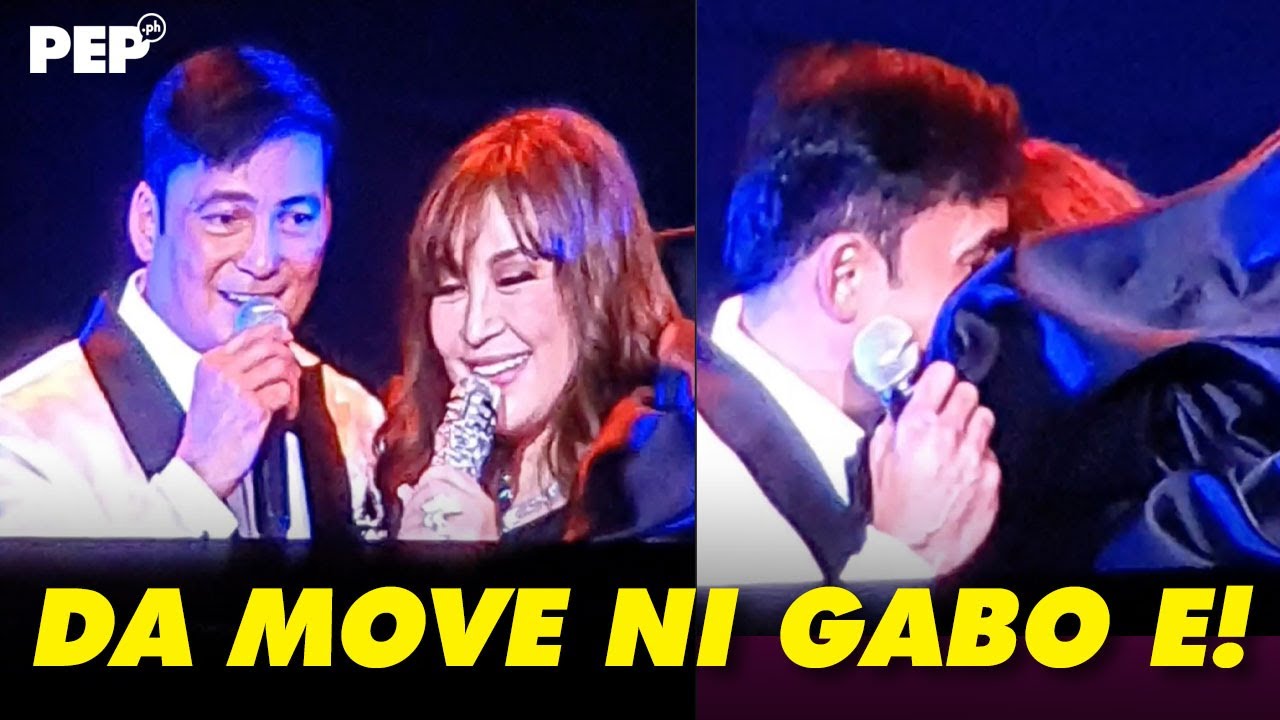 Gabby Concepcion at Sharon Cuneta, NAG-KISS?!!