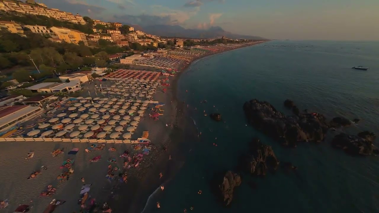 SCALEA sunset Calabria riprese aeree DJI AVATA 2  FPV CINEMATIC