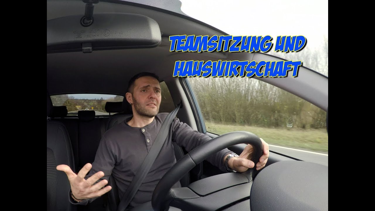 Teamsitzung und Hauswirtschaft