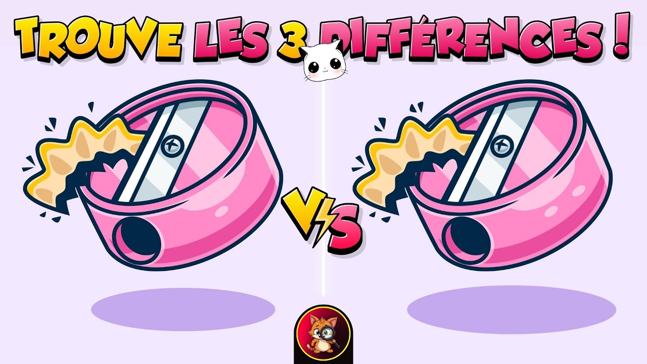🧩 Personne ne peut trouver ces erreurs… Seras-tu le premier ? / Trouvez les 3 Différences 🚀 🧩