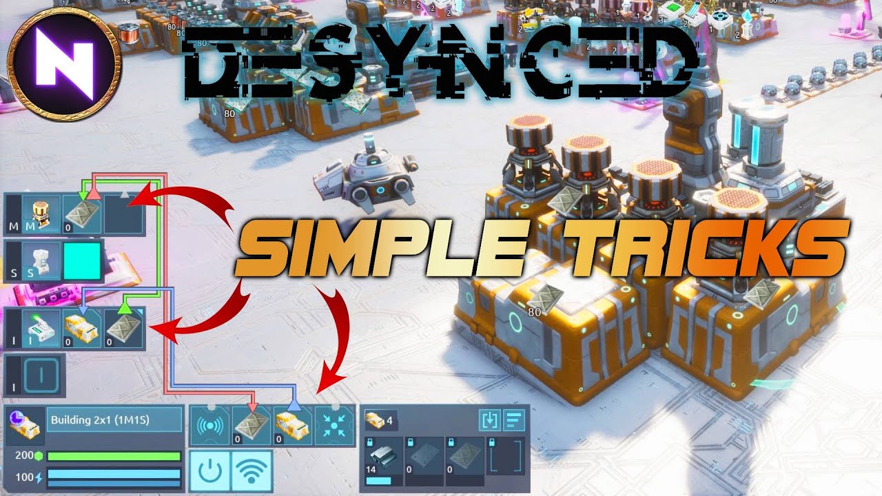 Simple Tips & Tricks To Improve Your Factory in DESYNCED | 04 | Lets Play