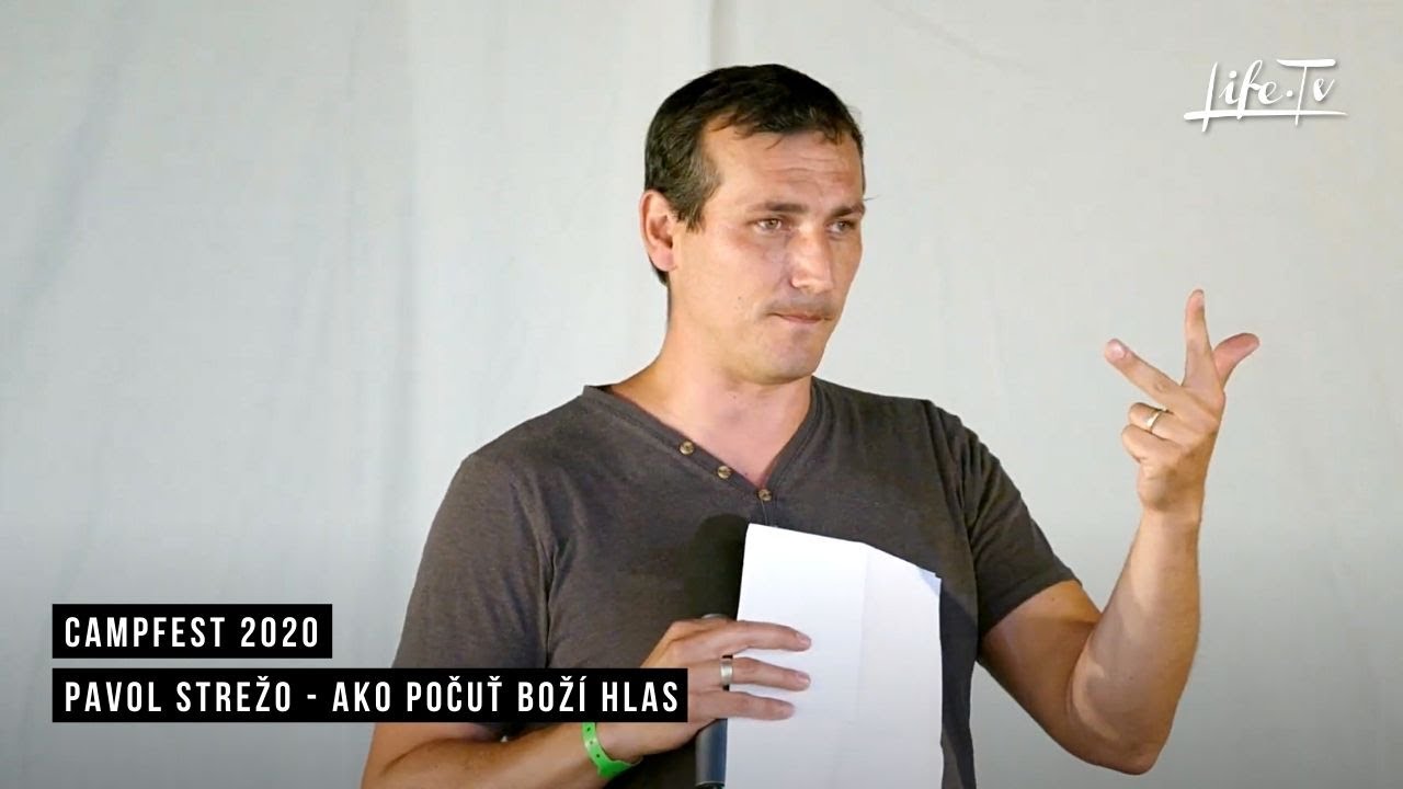 Pavol Strežo - Ako počuť Boží hlas | CampFest 2020