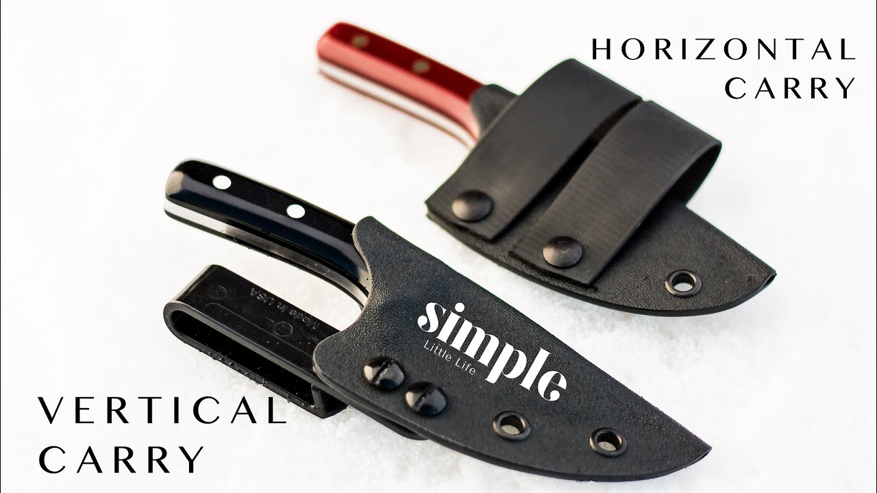 Making a Kydex Sheath - Simple Little Life