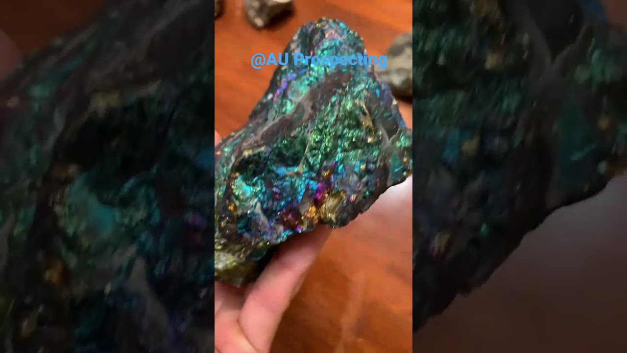 Bornite/ beautiful peacock ore specimen
