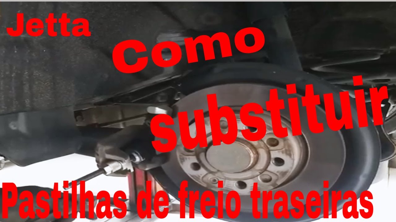 Pastilhas de freio traseira Jetta 2016
