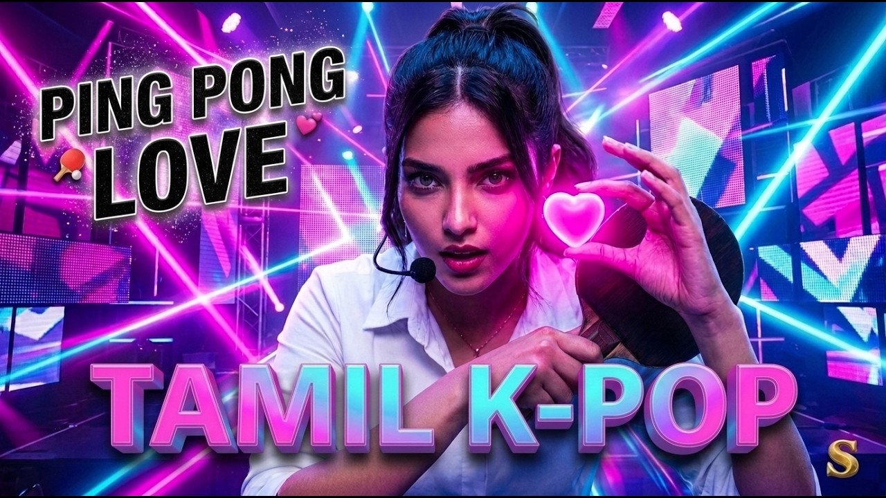 PING PONG LOVE (2026)🏓💖 | AI K-Pop Style Tamil Music Video | The Most Addictive AI K-Pop Music Video