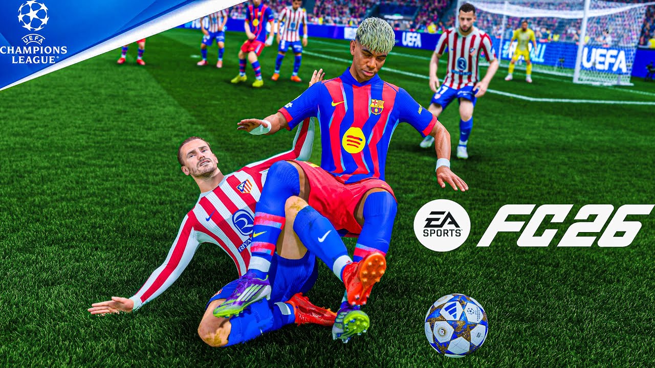 Barcelona vs Atletico Madrid FC 26 UCL Final 🔥 | Champions League Final Gameplay PC™