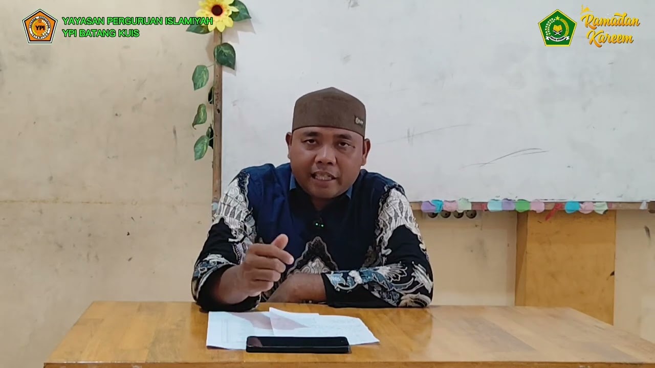 MENGHINDARI GHIBAH DAN FITNAH @MadrasahYPI_Batangkuis 
