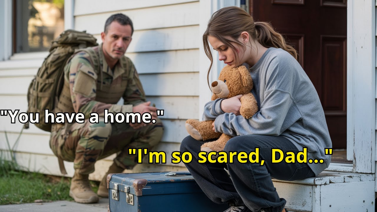 The SOLDIER Returned from WAR and Found his Daughter PREGNANT, CRYING, and KICKED OUT of Home