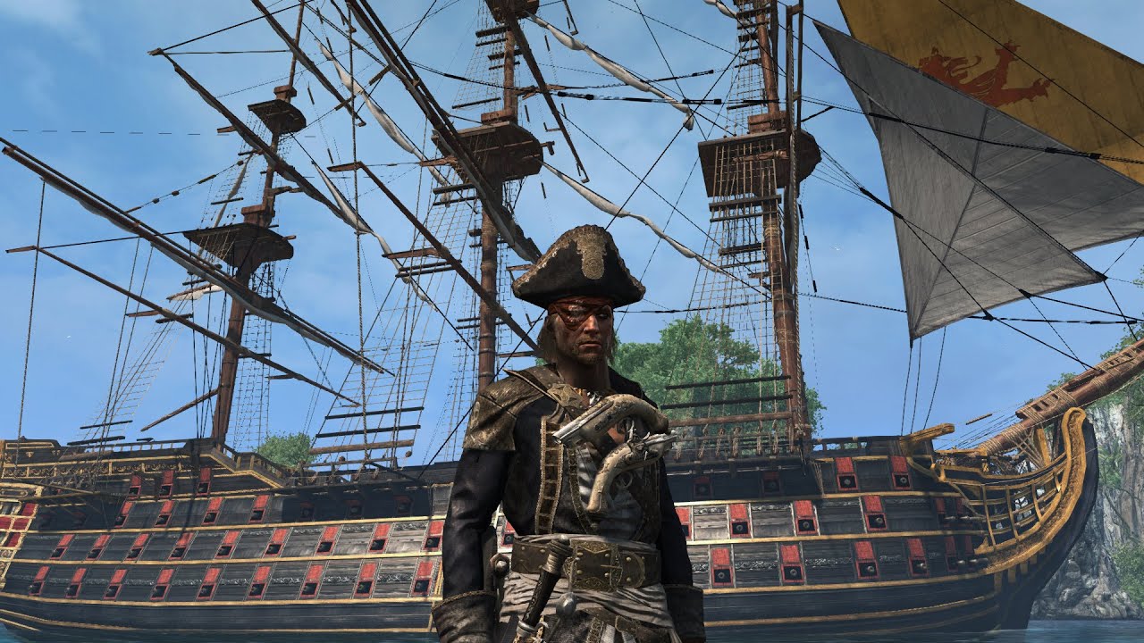 The Legend Navy Blue Outfit + Spanish Ship MOW & Spanish Crew [Mod] | Assassin's Creed 4: Black Flag