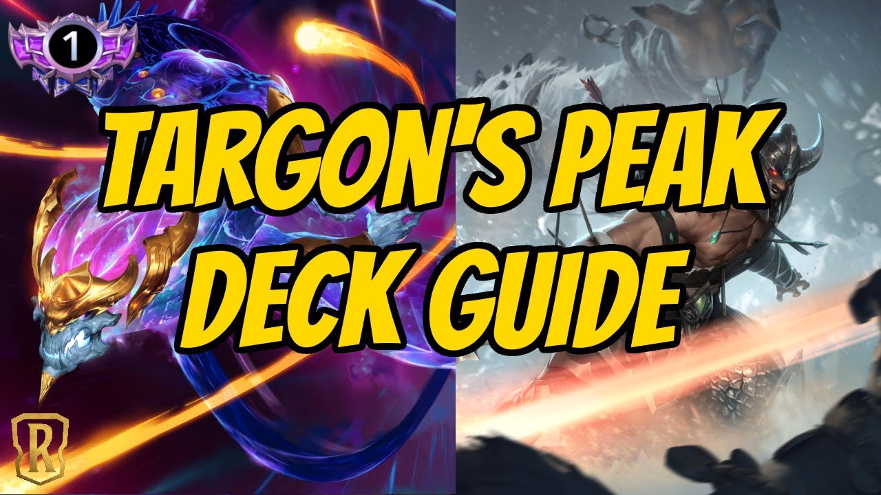 The best Aurelion Sol deck you will see today | Targon's Peak deck guide | Legends of Runeterra