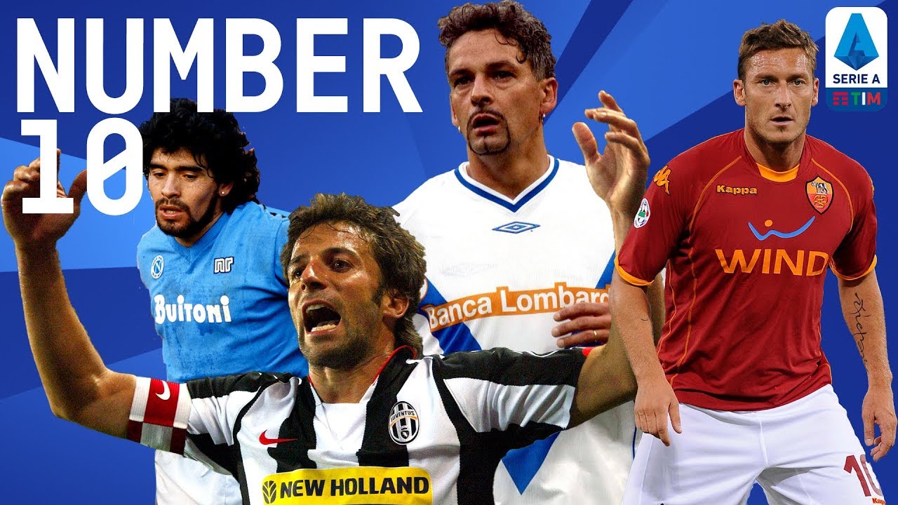 The Best Serie A 10s | From Maradona to Baggio, Del Piero And Totti | Serie A TIM