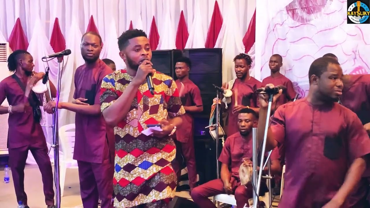 ALUJO UNLIMITED WITH KAYSLIKY AT BURIAL CEREMONY