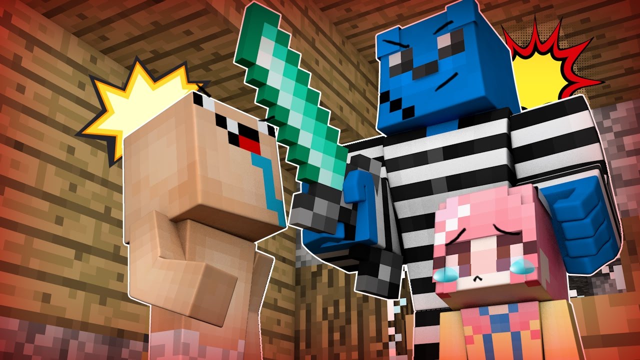 잉여맨 가족상황극 | '🏠나홀로집에.. 강도가 들었어요!' | 함정모드 | 마인크래프트 Minecraft