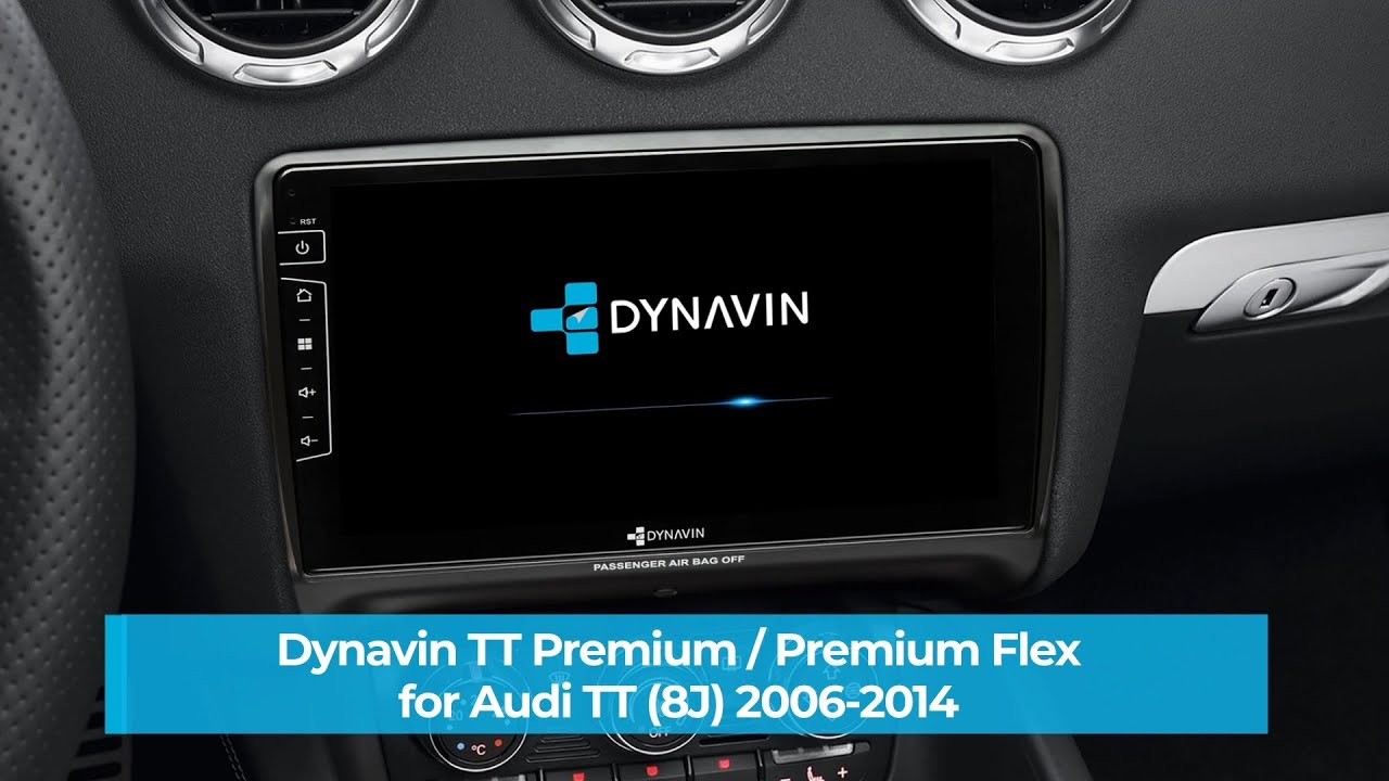 Audi TT (8J) 2006-2014 Dynavin Android Radio Navi Einbau D9-TT Premium | Premium Flex