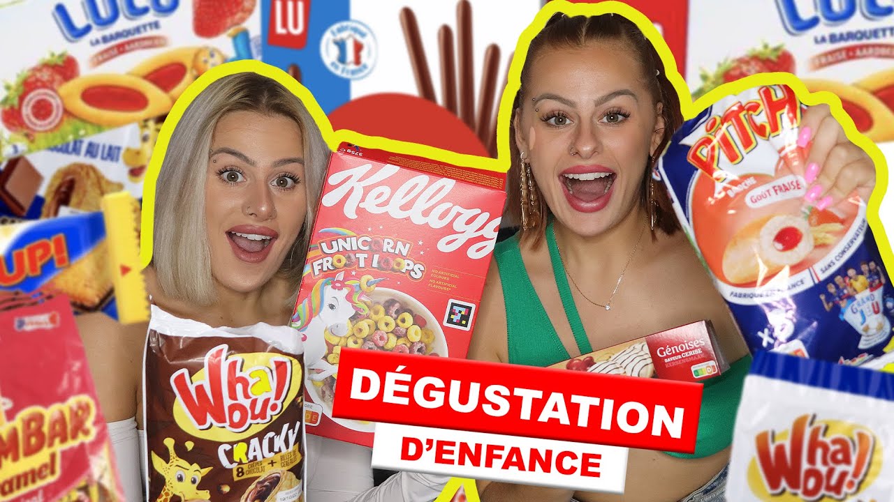 ON DÉGUSTE LES GOÛTERS DE NOTRE ENFANCE