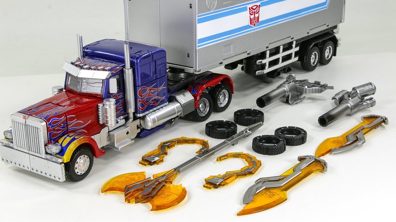 Transformers Black Mamba LS-03 KO Oversized MPM-04 Optimus Prime Vehicle Car Robot Toys