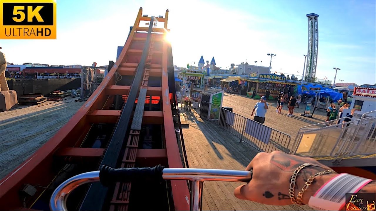 Disco POV 5K 60fps Zamperla Disco Casino Pier Seaside Heights, NJ