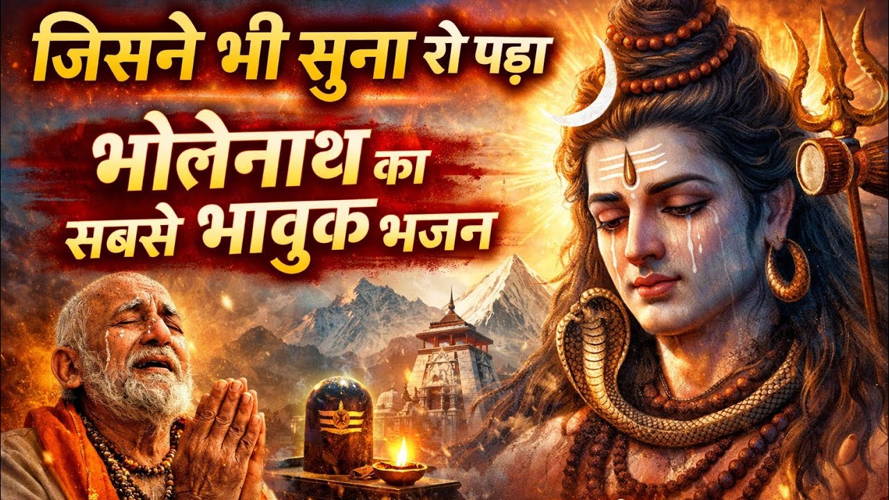 जिस घर में ये शिव भजन बजेगा, वहाँ खुद आशीर्वाद देंगे Lord Shiva | सबसे भावुक भजन”📝 Description