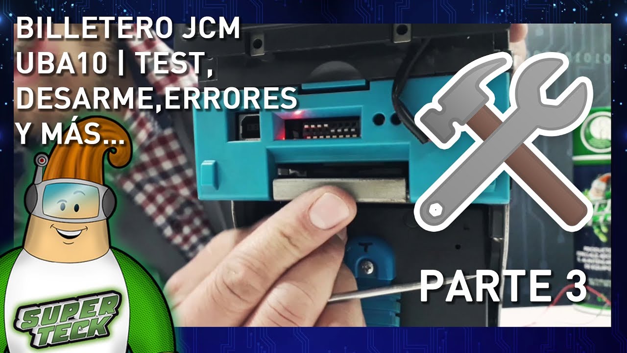 JCM UBA billetero  Programacion Reparacion - Tercera Parte -