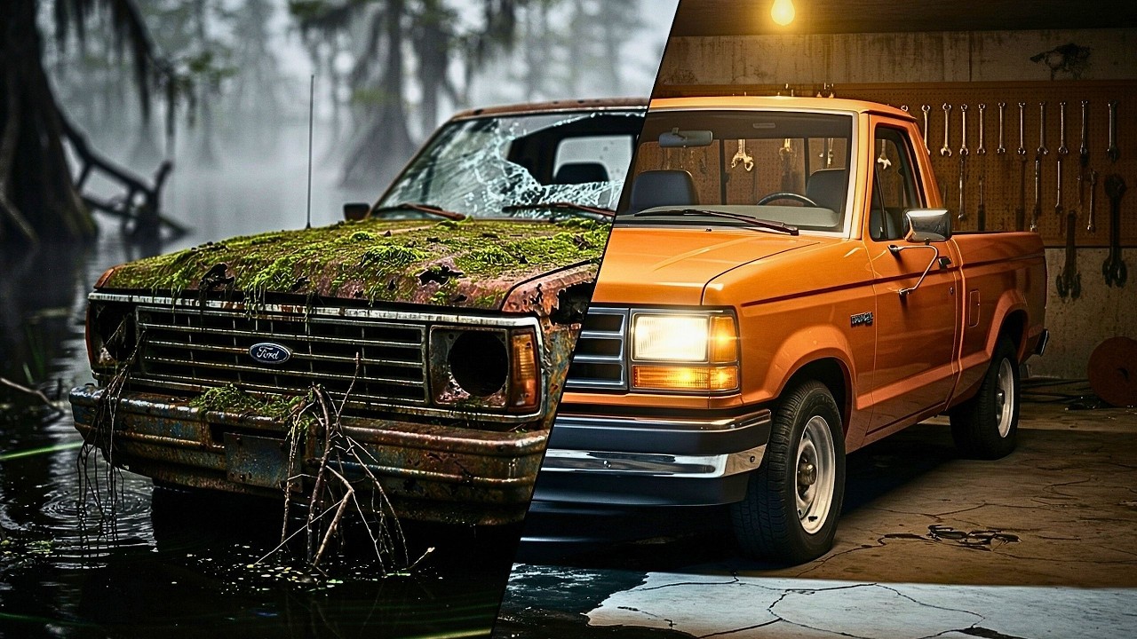 Rescuing a Rusted 1988 Ford Ranger: Full ASMR Restoration