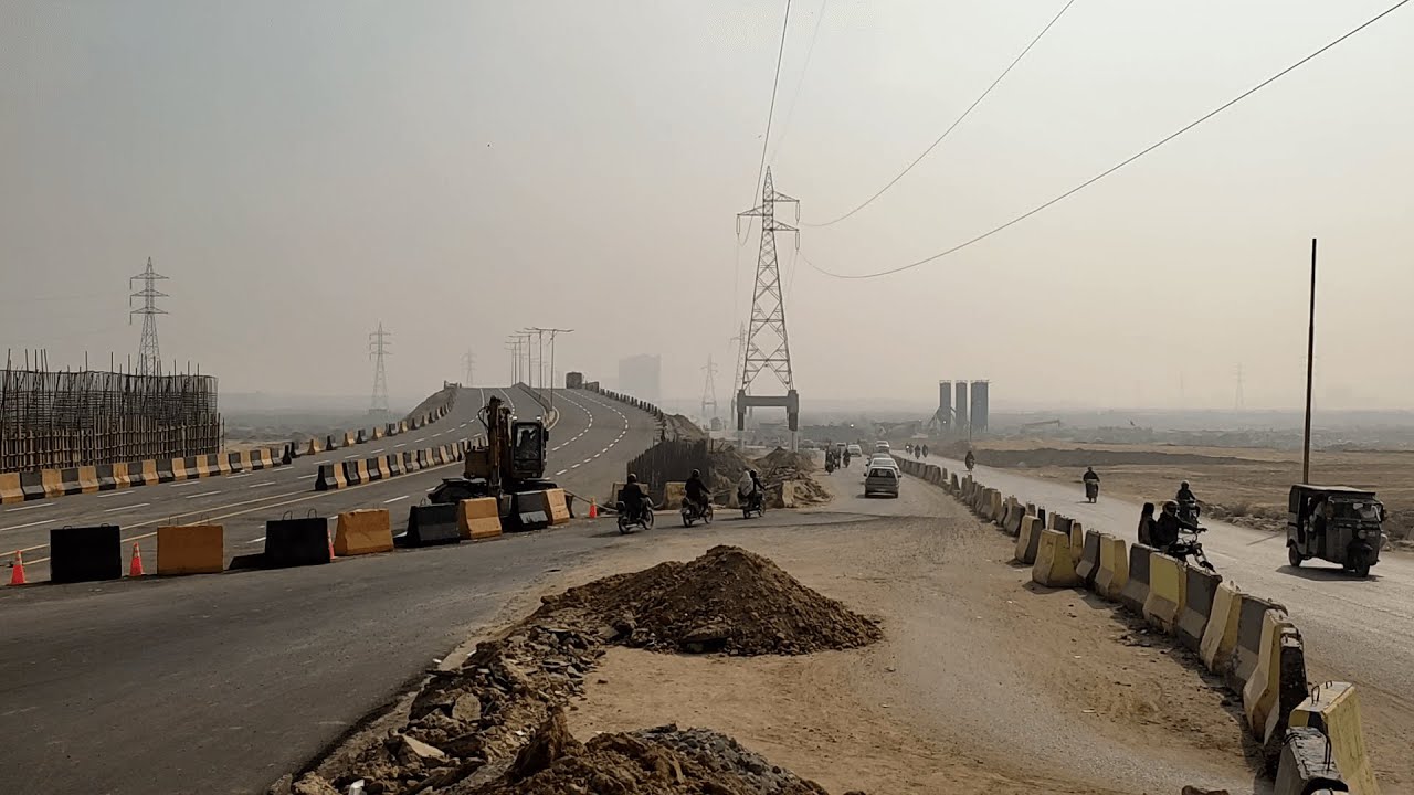 NEW ROAD BRIDGE OPENING  - Korangi Causeway Bridge