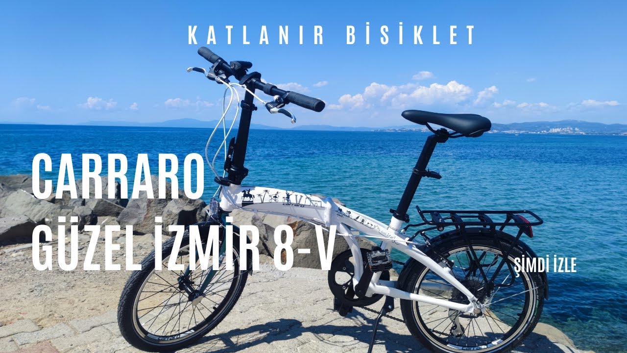 CARRARO GÜZEL İZMİR KATLANIR BİSİKLET TANITIMI VE YOKUŞ TESTİ