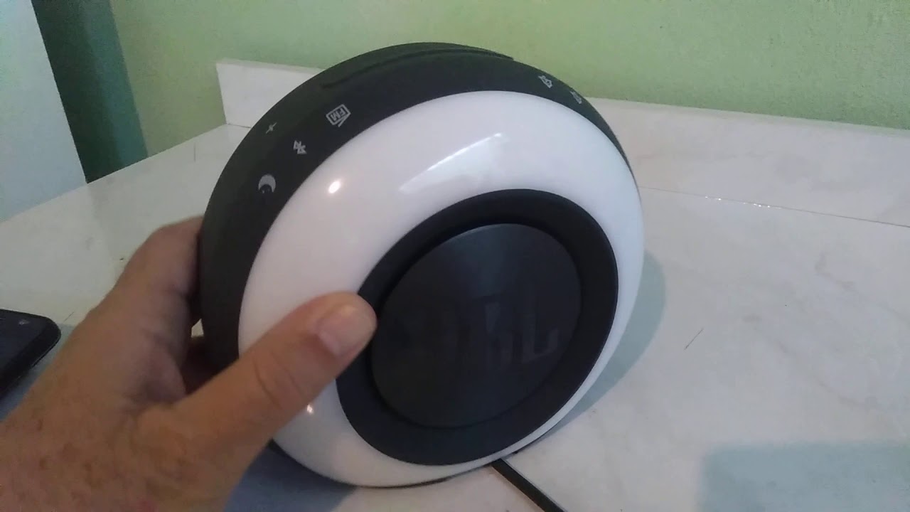 JBL HORIZON - Rádio relógio e som bluetooth - Use fone de ouvidos.