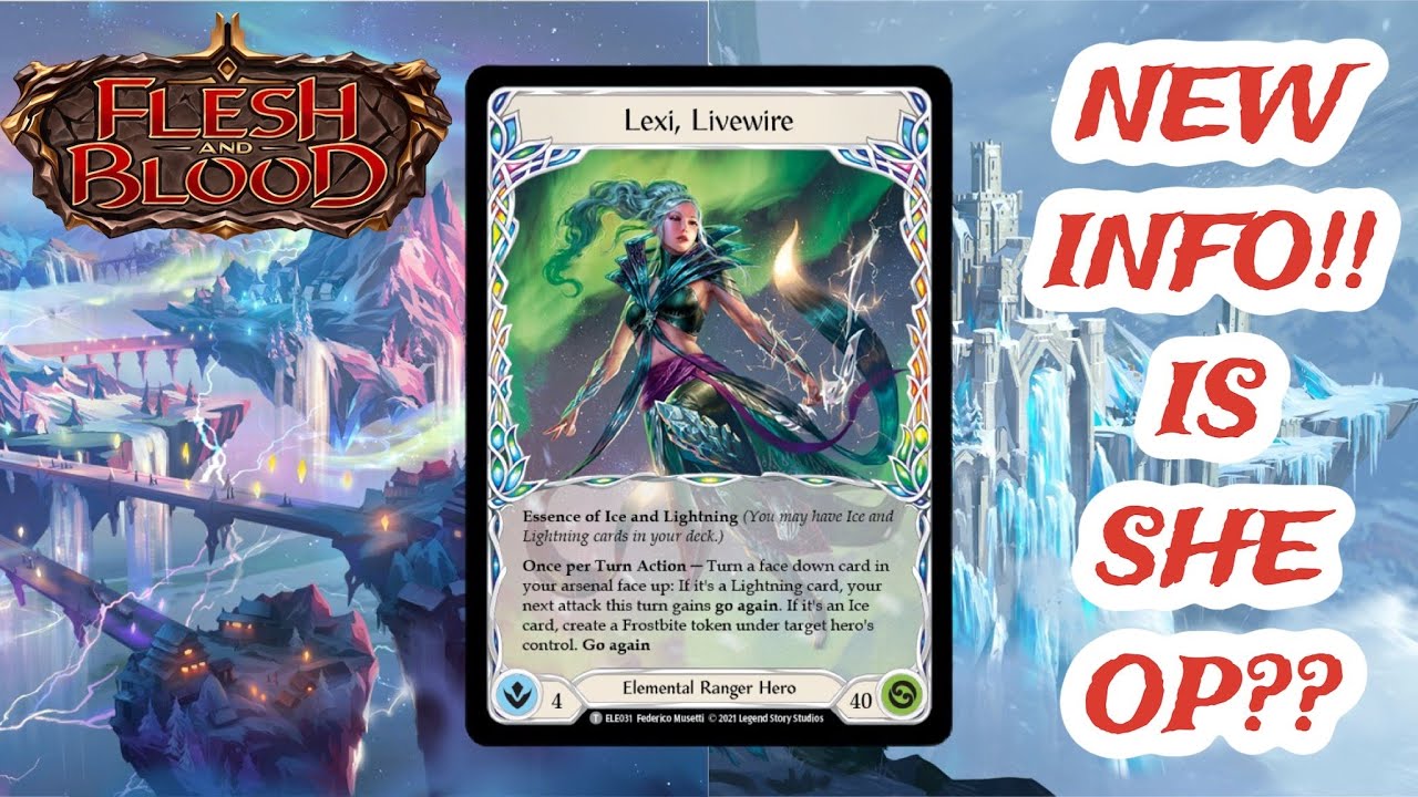 Flesh and Blood TCG - Tales of Aria: Lexi Livewire is HERE!