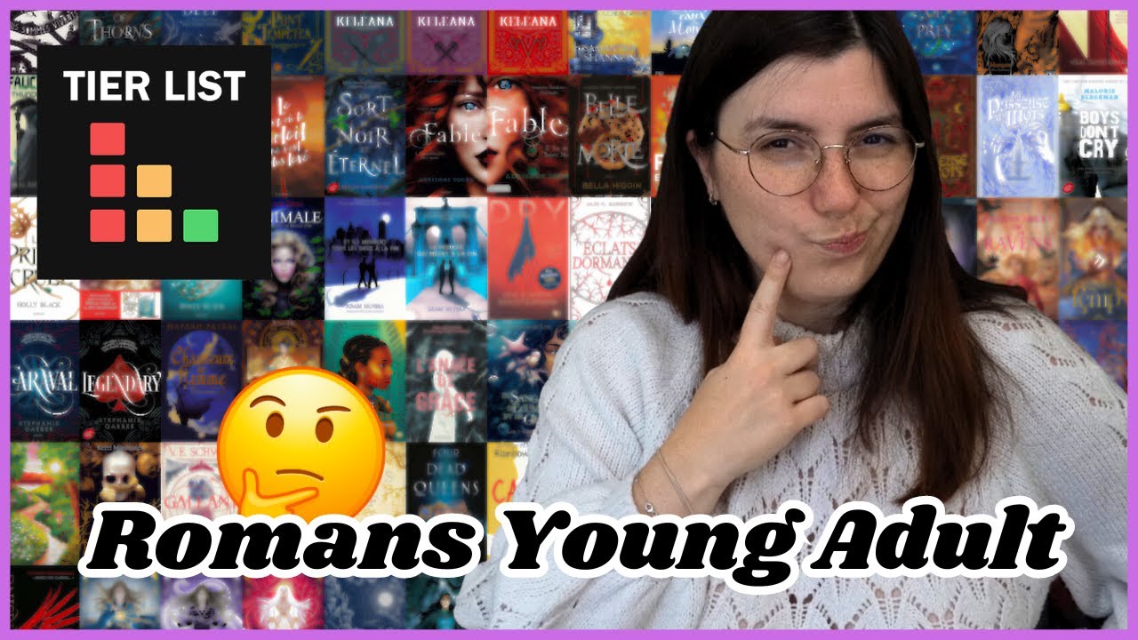Une tierlist pour mes lectures Young Adult ? Allons y gaiement :p