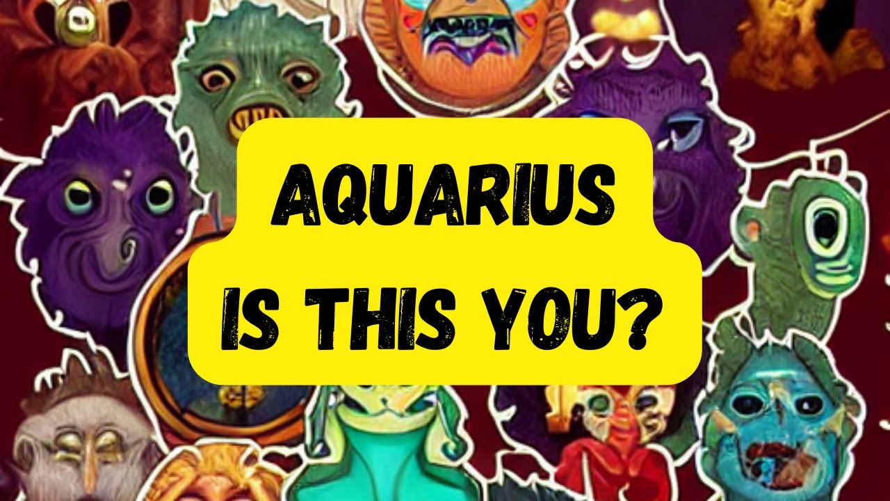 What's the Monster in Aquarius?  ♒️ Find Out Now! (Monster Series) 2023