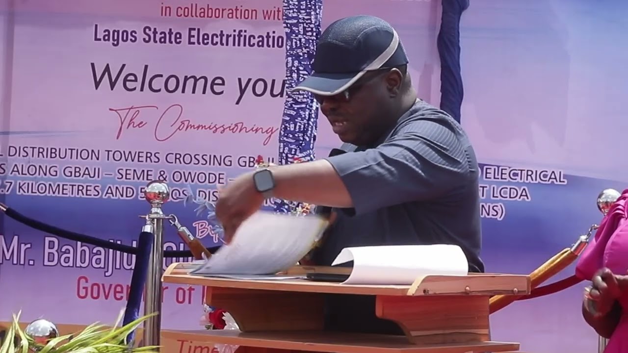 Governor Sanwo-Olu Commissions Electrification Projects in Badagry Border Communities
