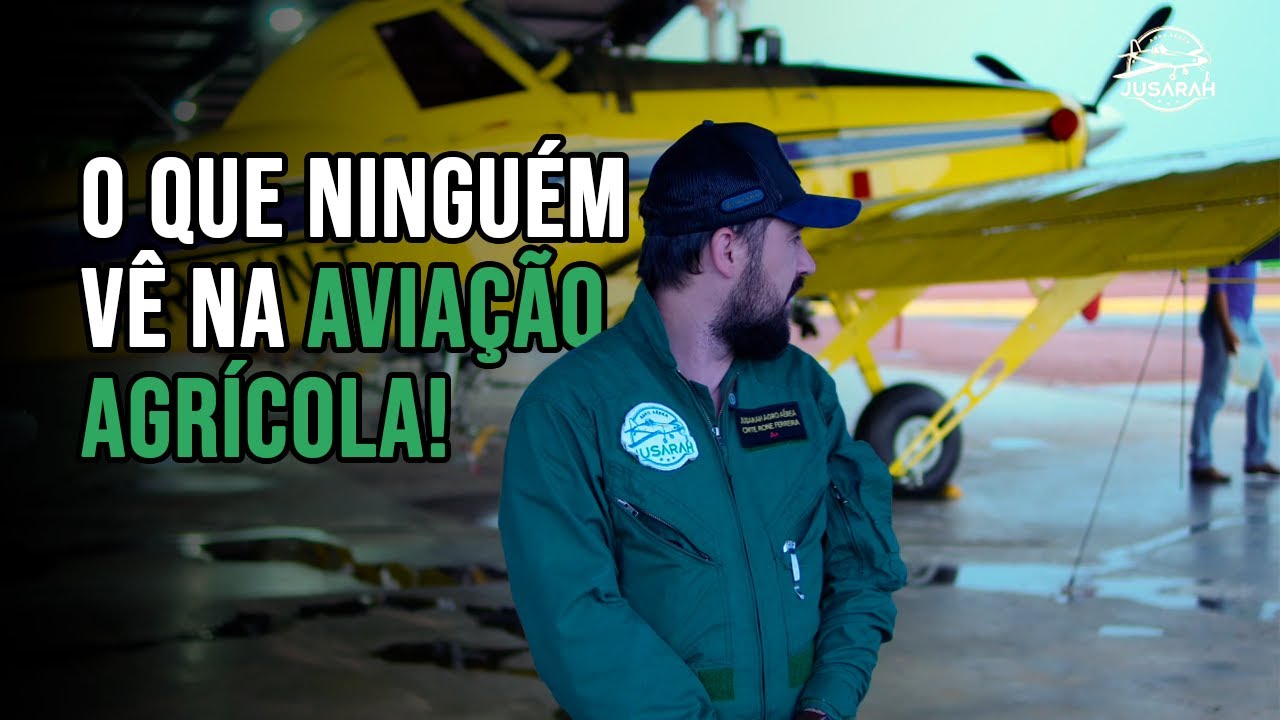 Por trás do voo: a rotina real da aviação agrícola | Jusarah Aeroagrícola