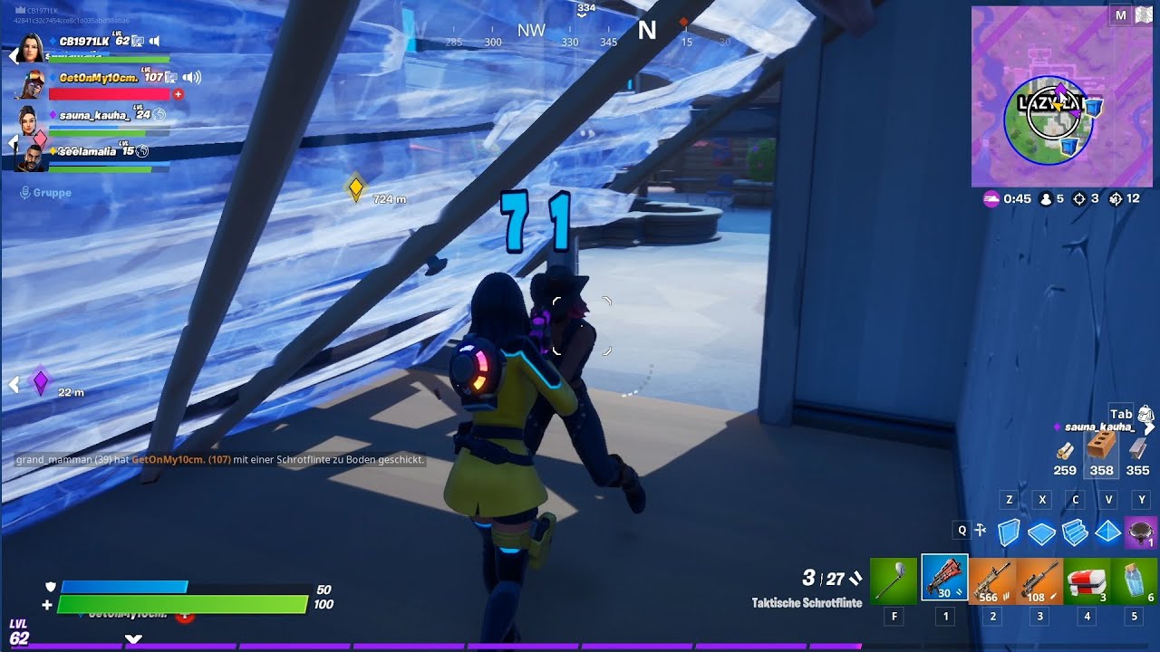 Fortnite 2 Season 3 - Teams Random :  Den letzten hat der Sturm geholt