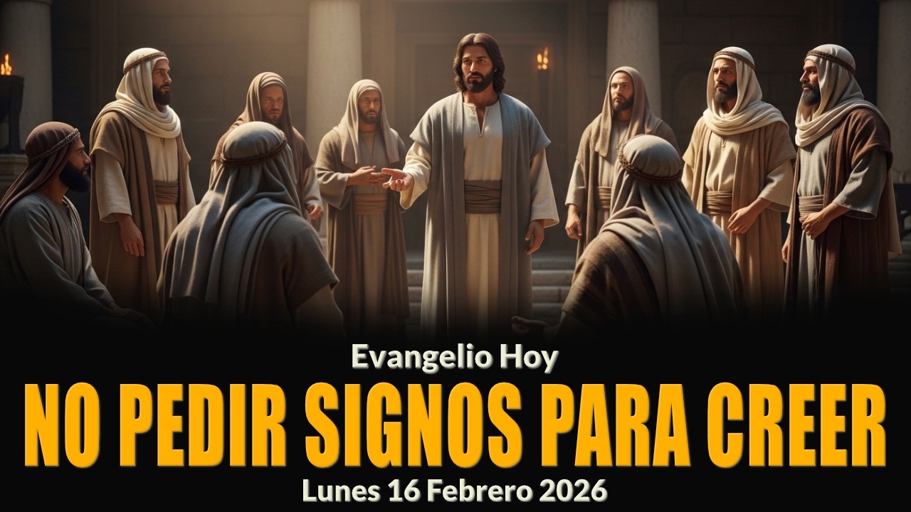 Reflexión Evangelio de Hoy 16 de Febrero 2026 - Marcos 8,11-13